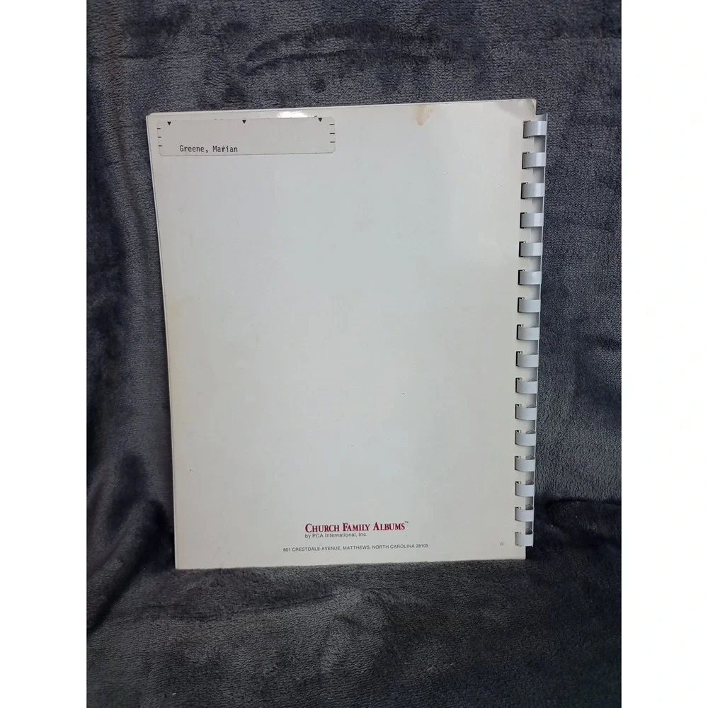 Maple Springs United Methodist‎ Church Directory Winston-Salem, NC 1986